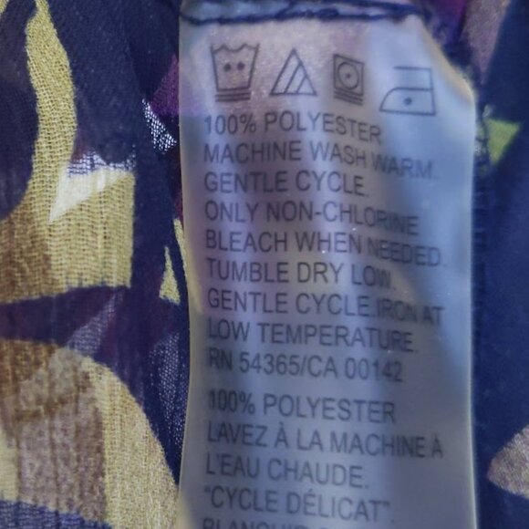 Alia Multicolour Floral Button Down Blouse - Picture 3 of 3